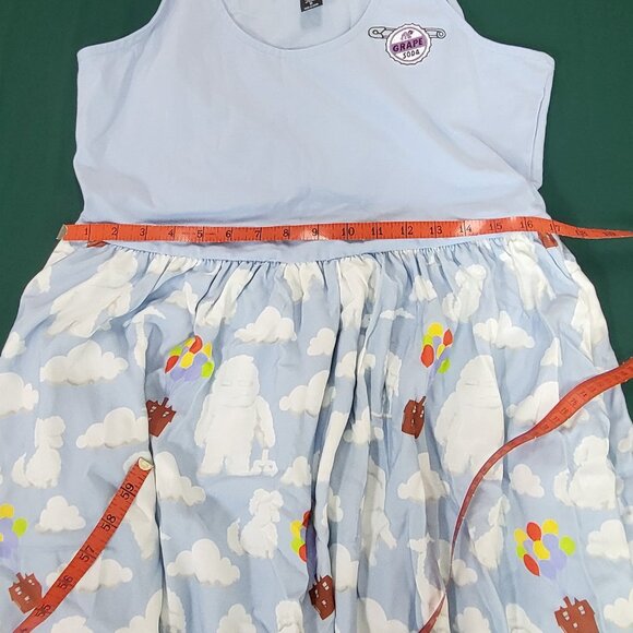 NWT Pixar sleeveless tank dress from the Disney movie Up pockets size 0 or 0X - Picture 15 of 16